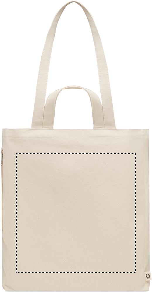 Shopper in cotone riciclato back 13