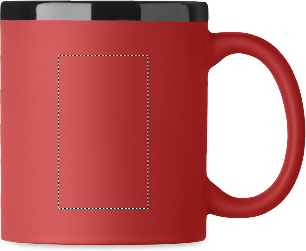 Ceramic mug for laser 300 ml right handed 05