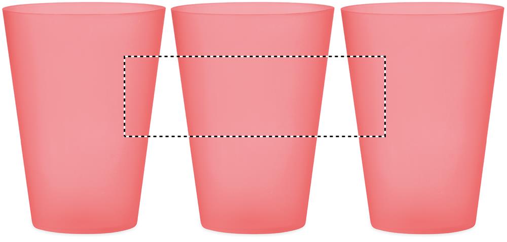 Reusable event cup 300ml roundscreen 25