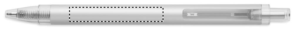 Penna a sfera in alluminio in line with clip 16