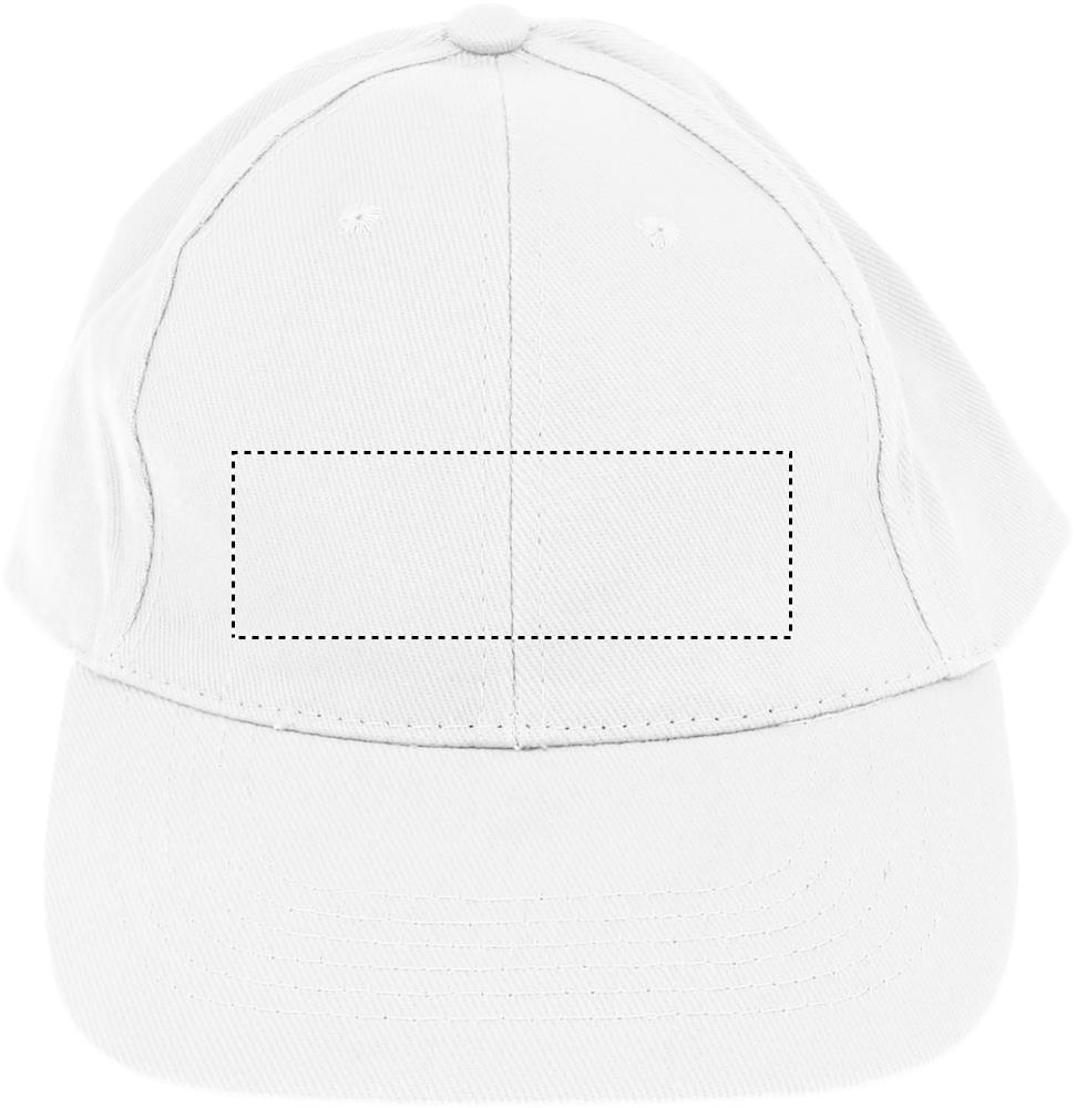 Cappello 6 segmenti front embroidery 06