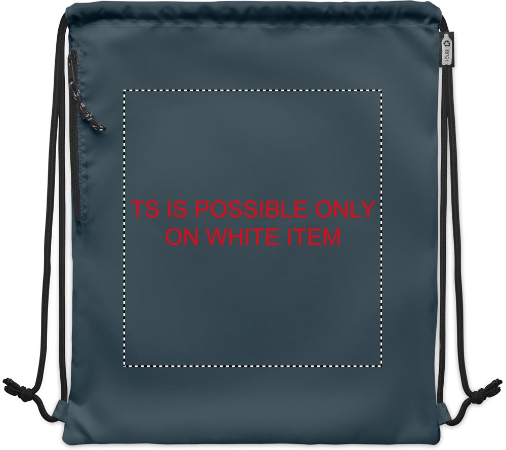 Sacca grande 300D RPET front on white 85