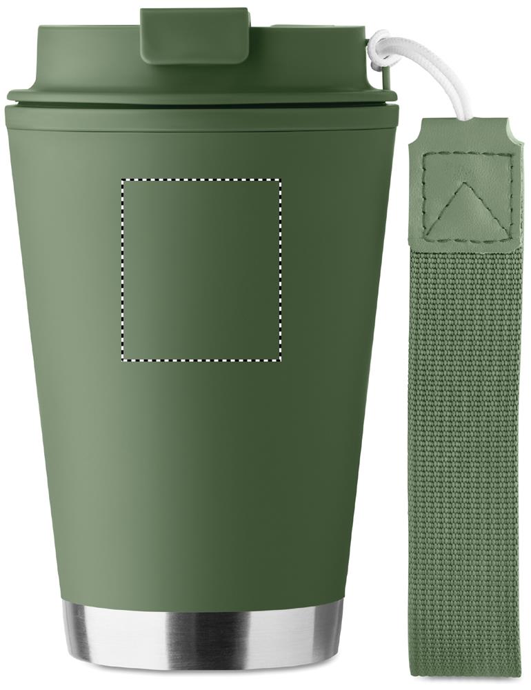 Bicchiere a doppio strato. 300 ml. front upper 60