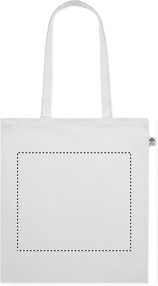 Organic Cotton shopping bag front td1 06