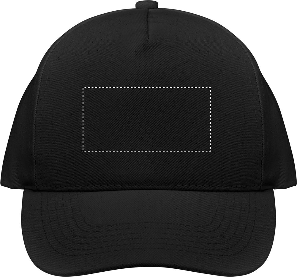 Organic cotton baseball cap front 03