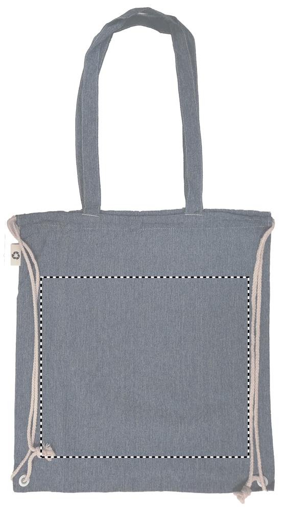 140gr/m² recycled fabric bag front td1 07