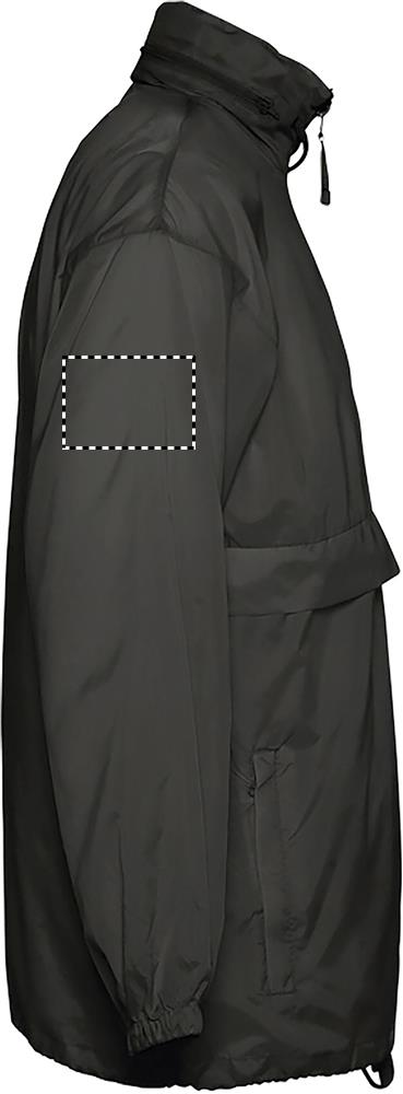 Giacca a vento SURF Unisex arm right bk