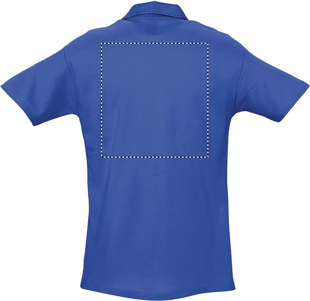SPRINgII MEN POLO 210g back rb