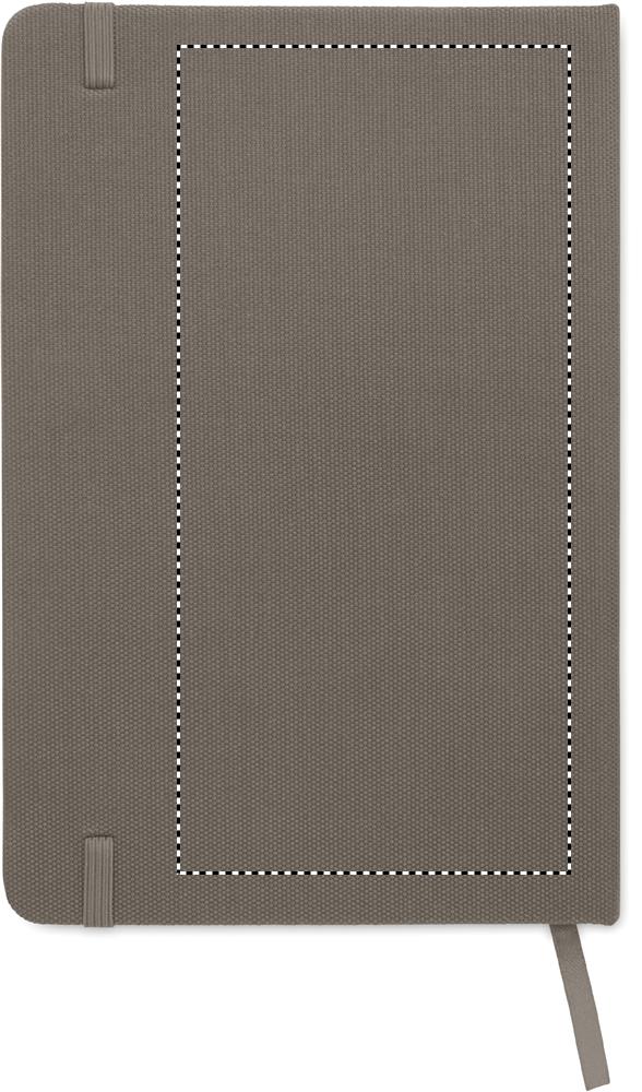 Notebook A5 in 600D RPET back 15