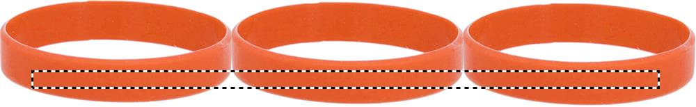 Silicone wristband roundscreen 10