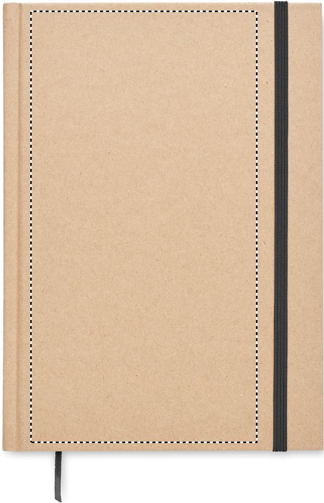 A5 recycled page notebook front pd 03