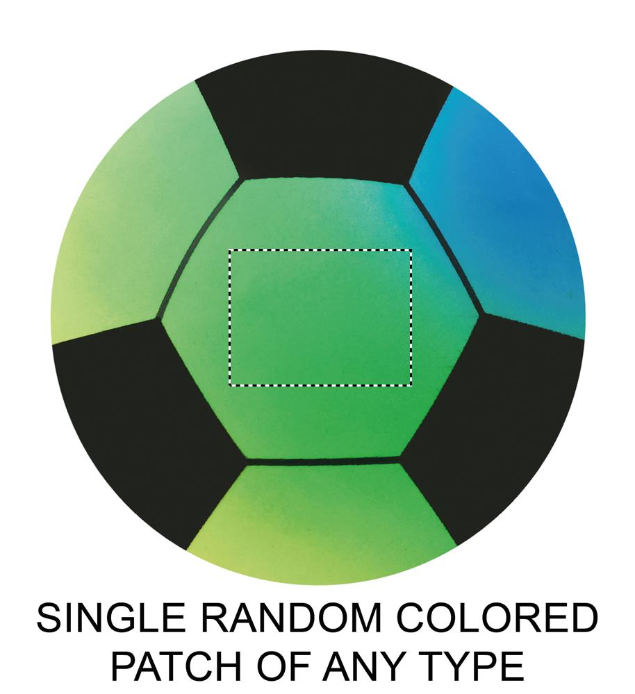 Pallone da spiaggia gonfiabile single random patch 99