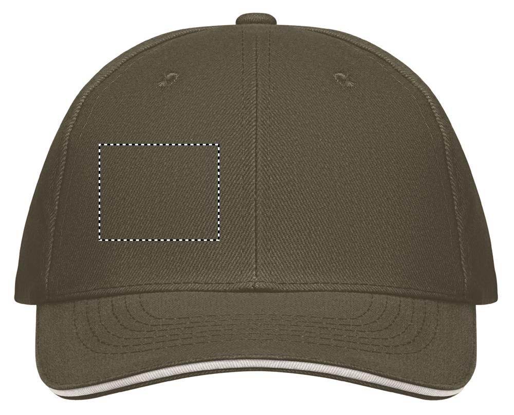 BUFFALO SIX PANEL CAP front ae