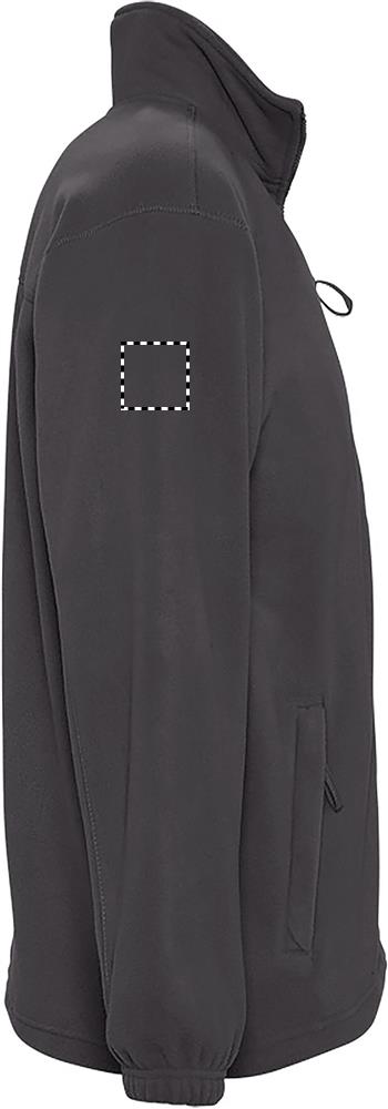 NORTH Zipped Fleece Jacket arm right cr