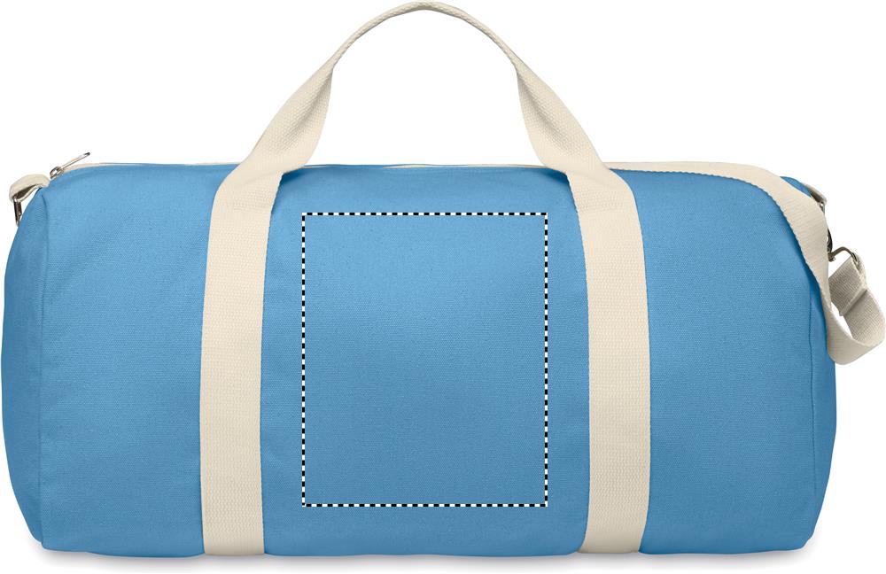 Recycled duffle bag 320 gr/m² back 12