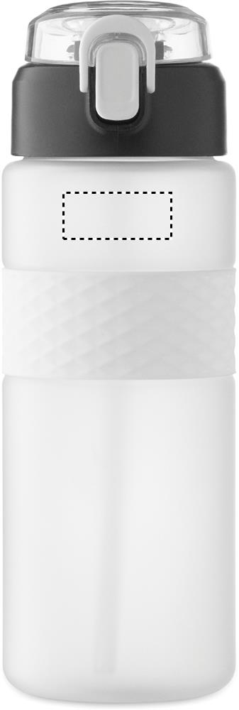 RPET drinking bottle 700ml front upper 26