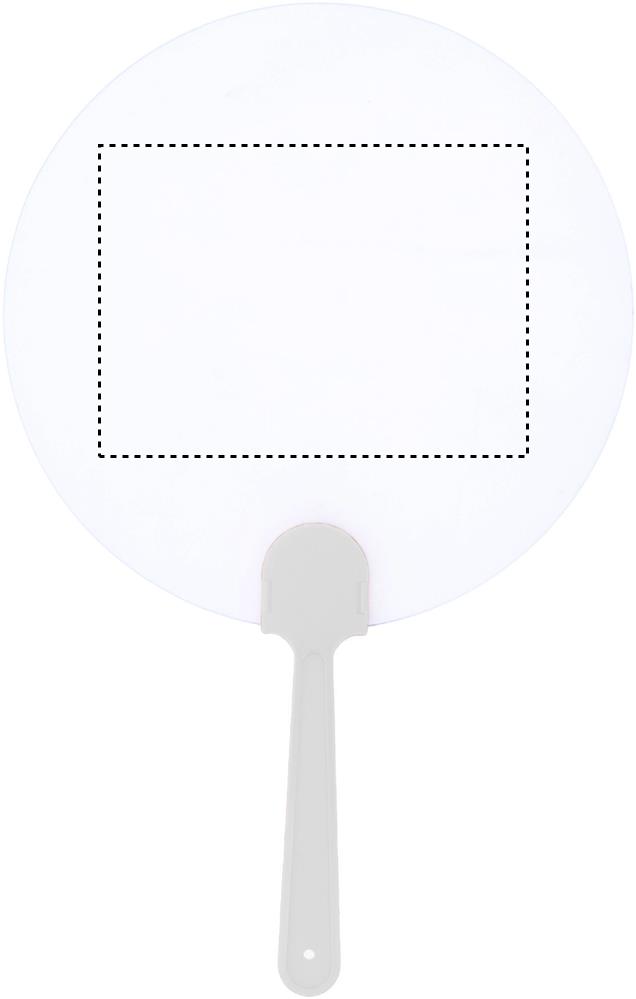 Manual hand fan front 06