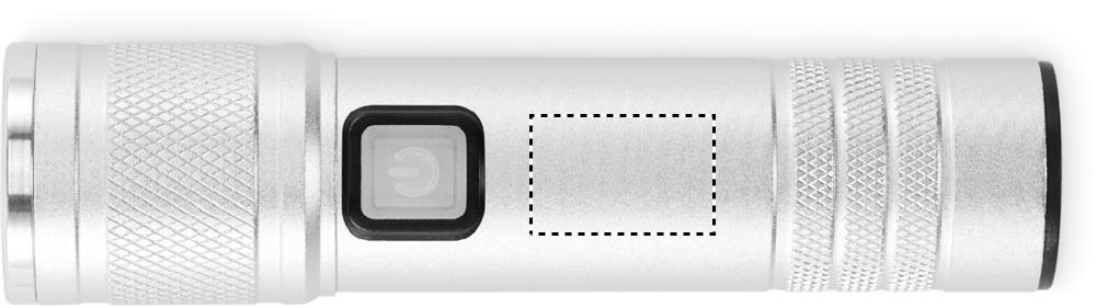 Rechargeable COB light torch side 3 16