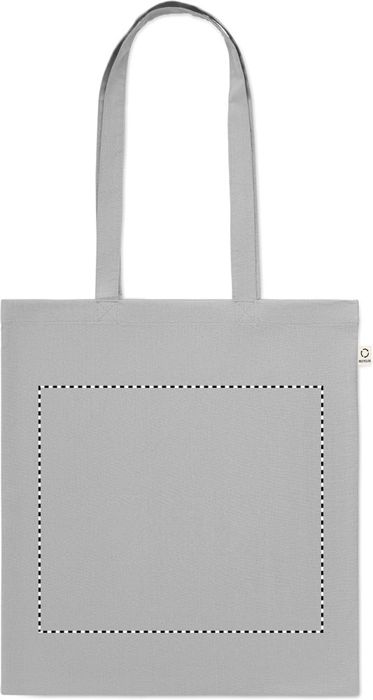 Recycled cotton shopping bag front td1 07