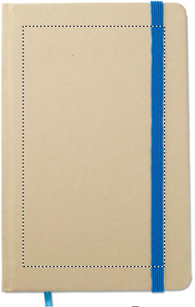 A6 recycled notebook 96 plain front pd 04