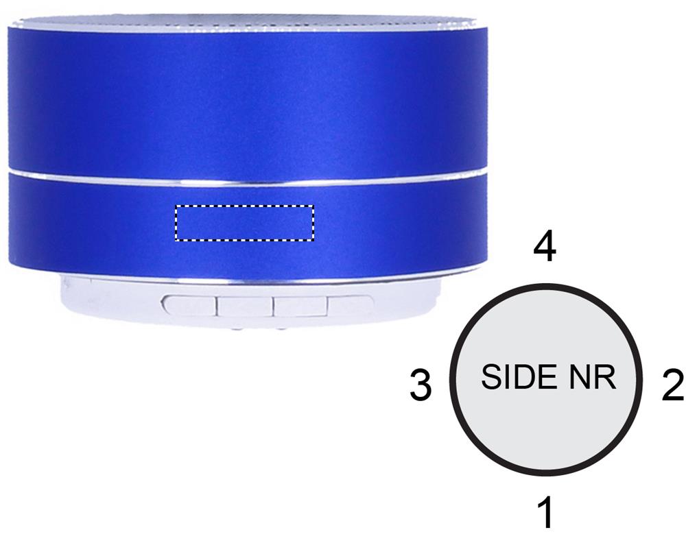 Speaker 3W in alluminio side 1 lower 37