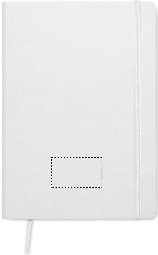 Notebook A5, pagine riciclate front pad 06