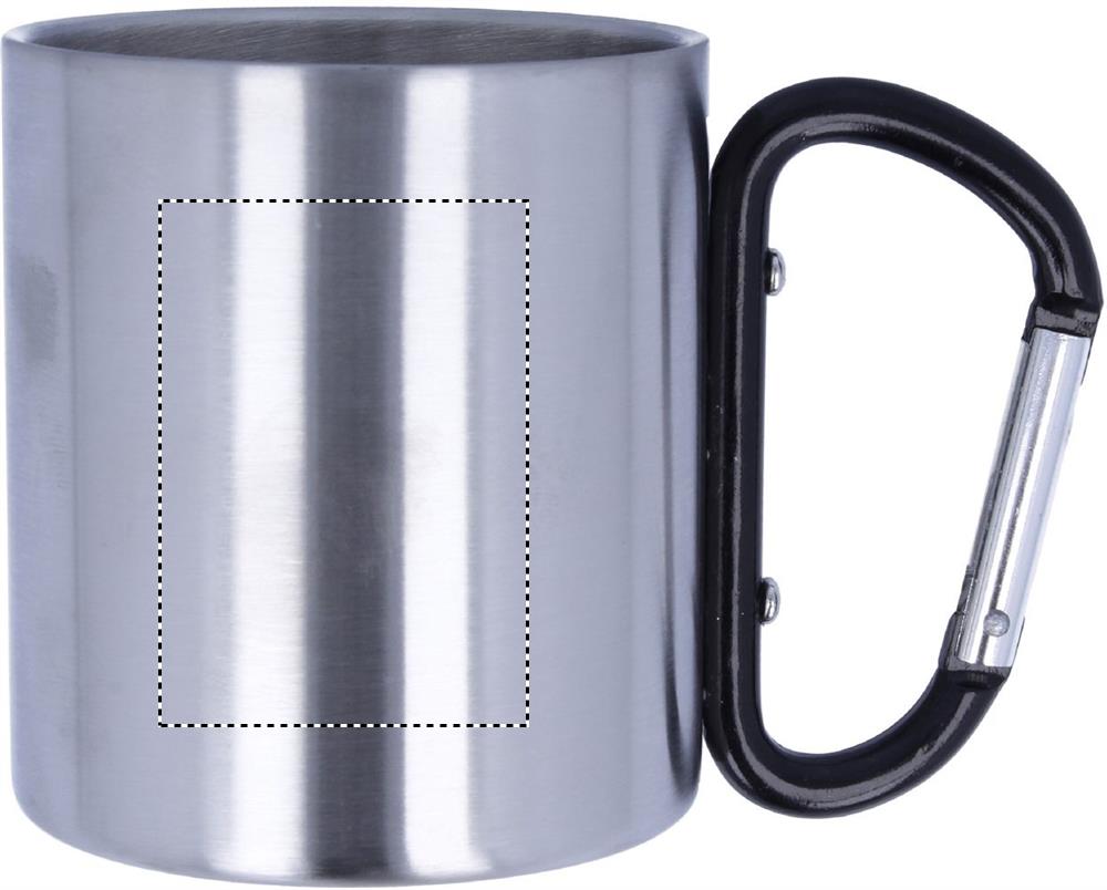 Metal mug & carabiner handle right handed 03