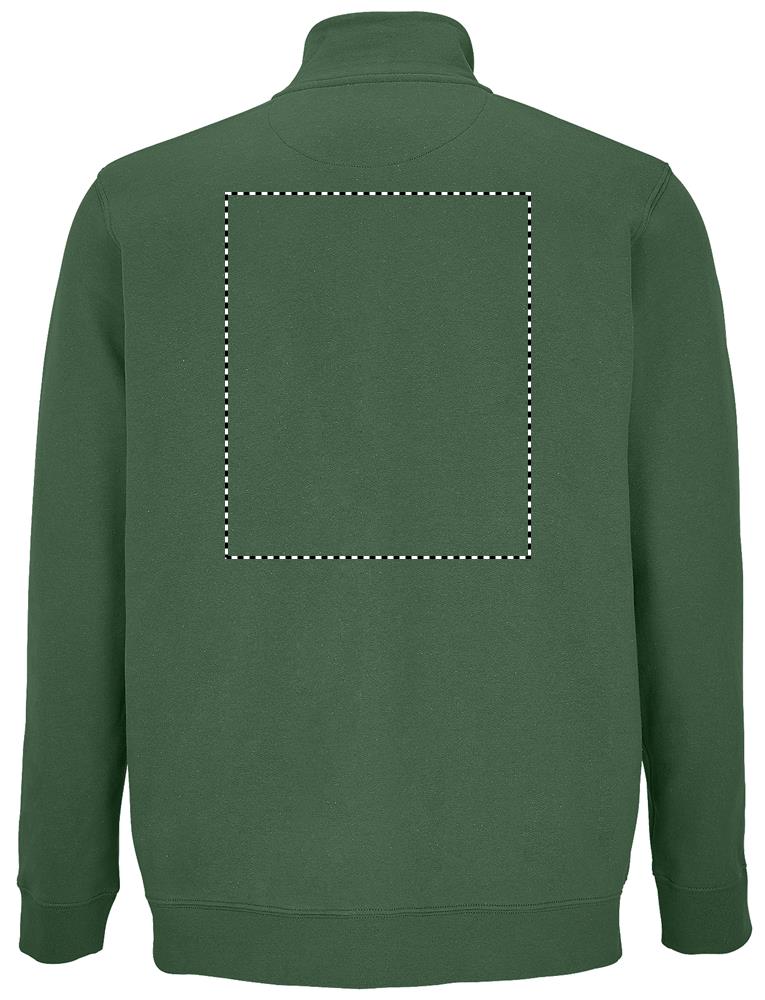 COOPER FULL ZIP SWEAT back bo
