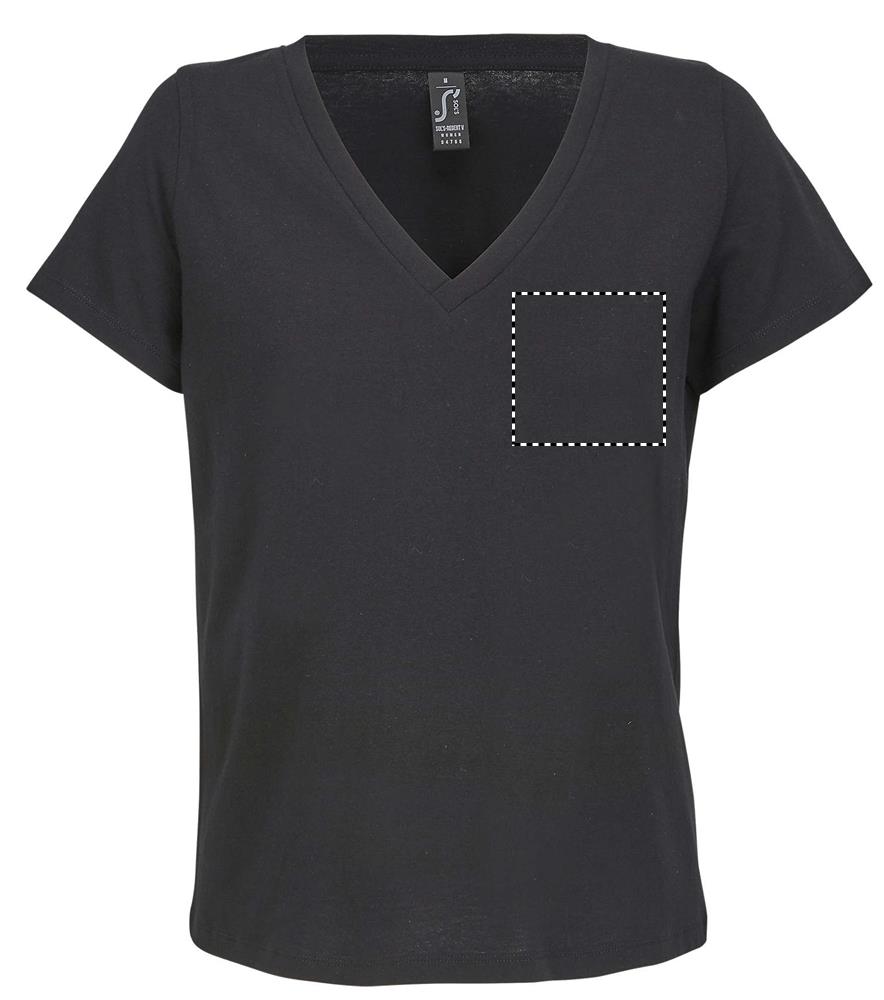 REGENT V T-SHIRT WOMEN chest db