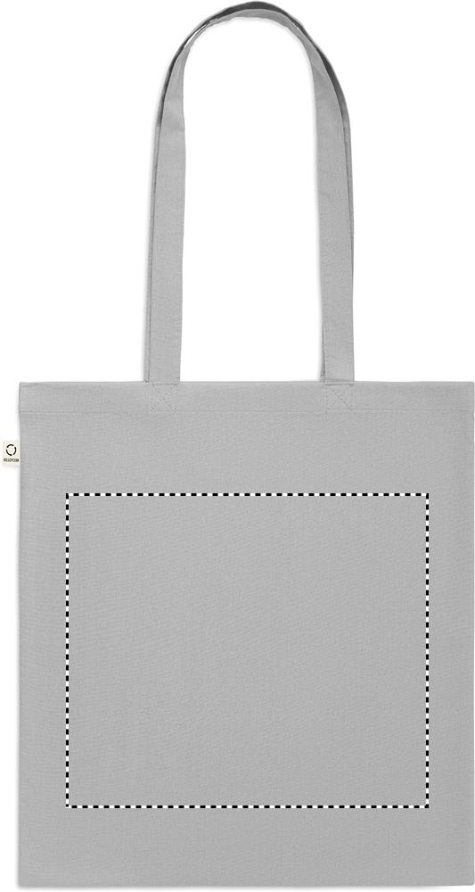 Recycled cotton shopping bag back td1 07