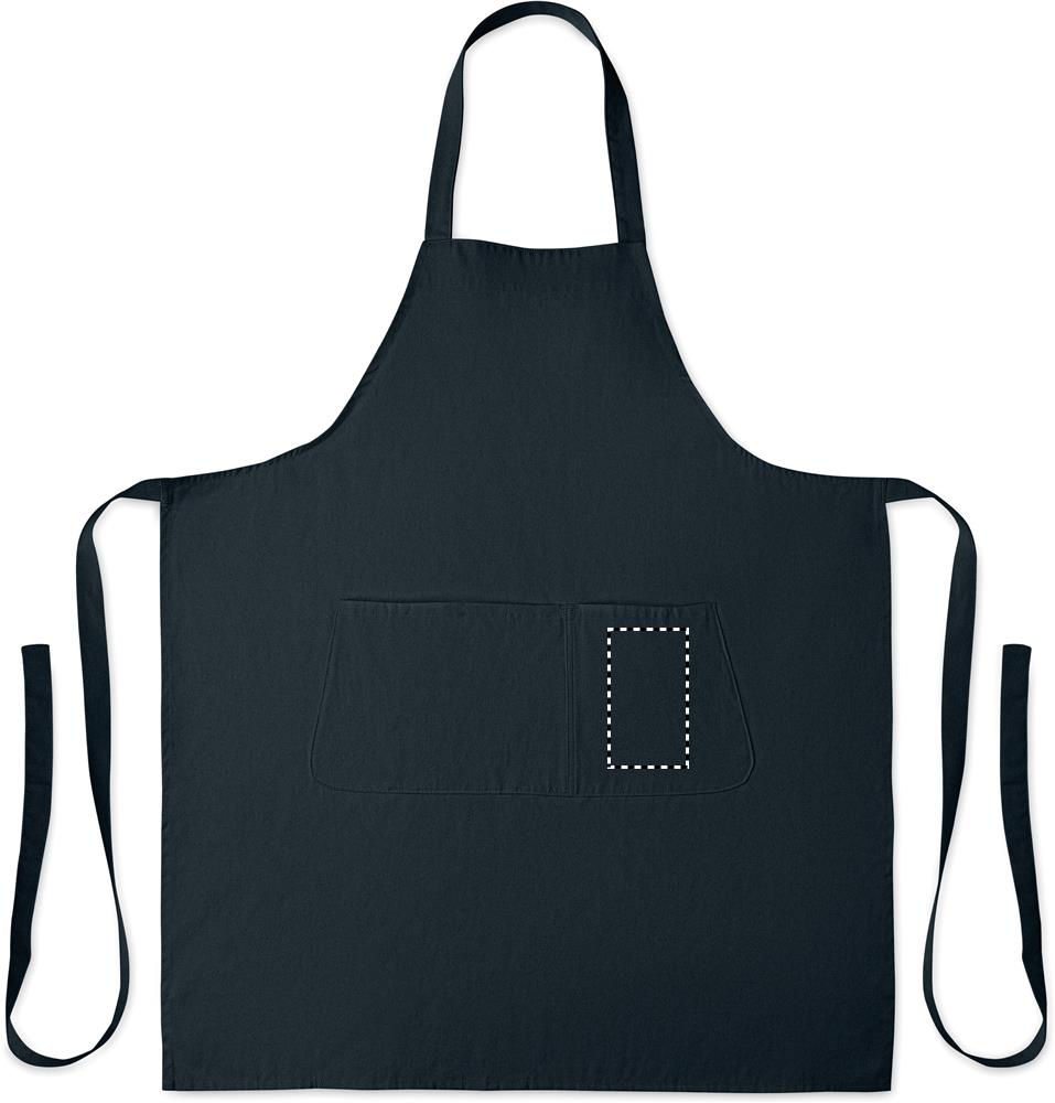 Grembiule in cotone biologico 2 front pocket left 04