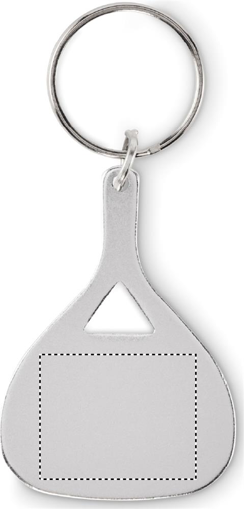 Aluminium key ring side 1 16