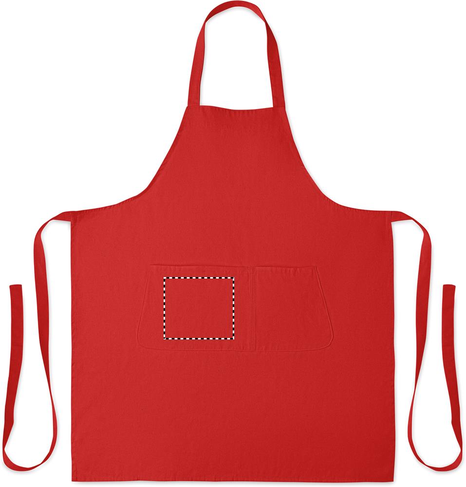 Grembiule in cotone biologico 2 front pocket right 05