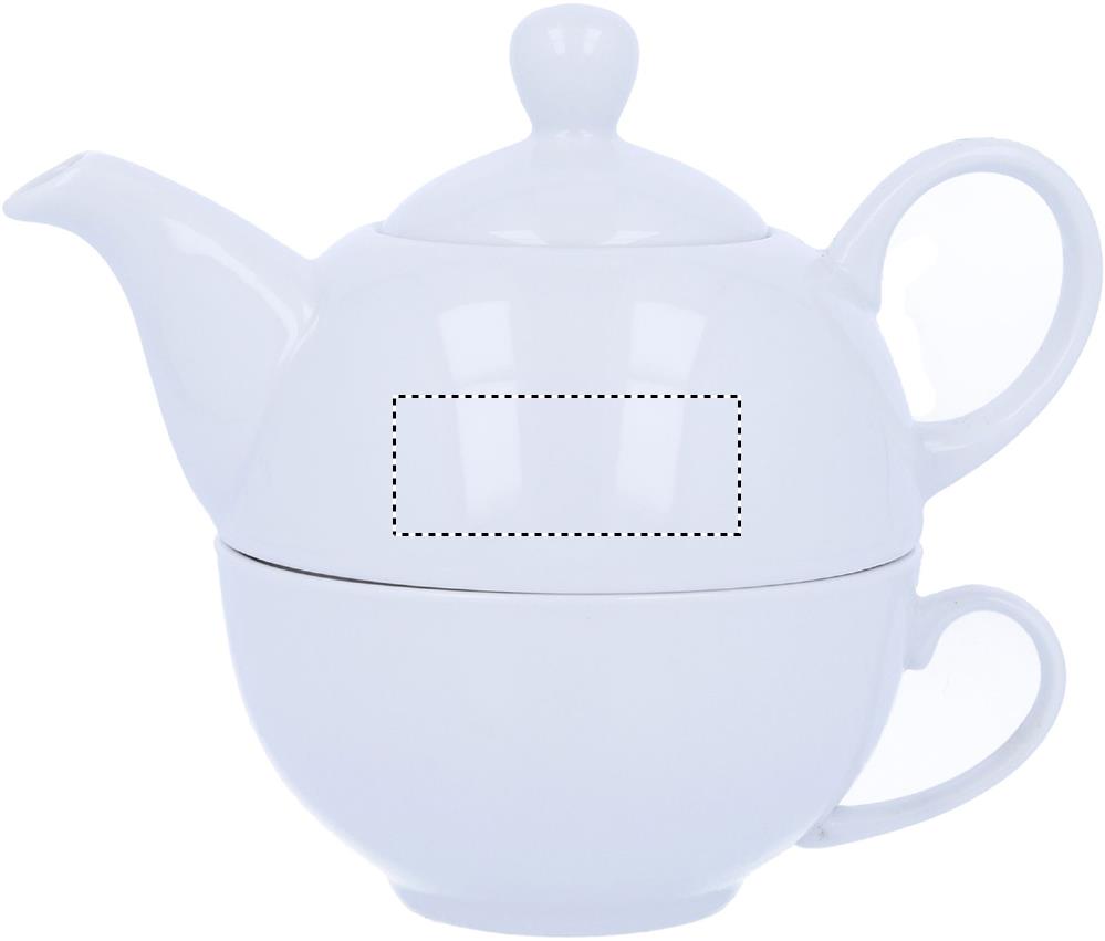 Teapot and cup set 400 ml tea pot left 06