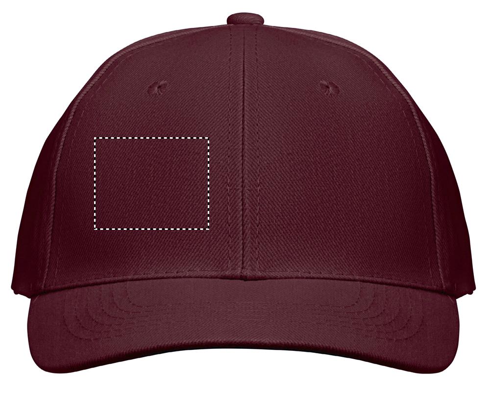 BUFFALO SIX PANEL CAP front bg