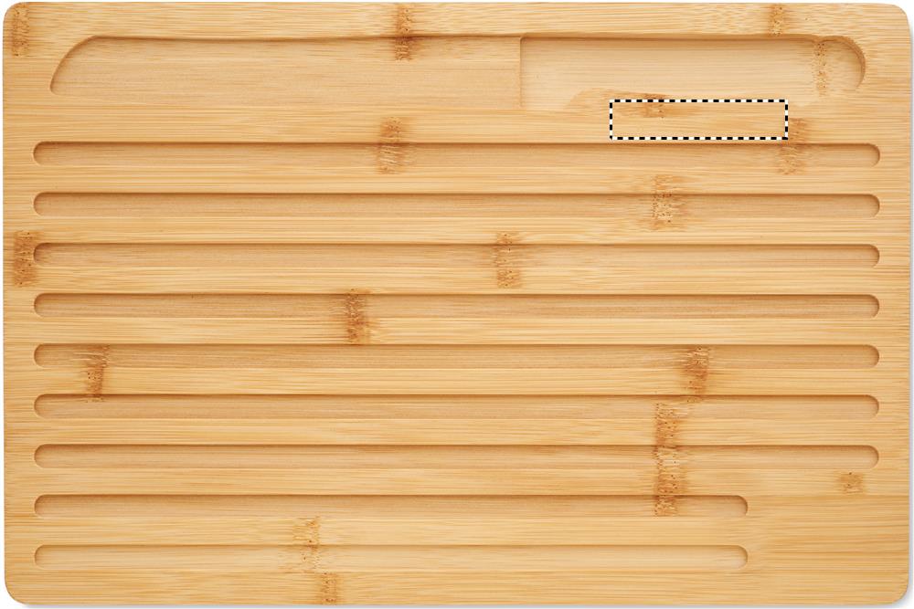 Bamboo cutting board set board side 2 40