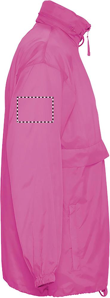 Giacca a vento SURF Unisex arm right np