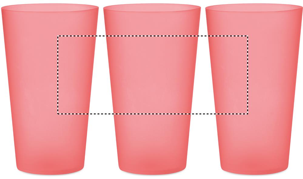 Bicchiere per eventi 500ml roundscreen 25