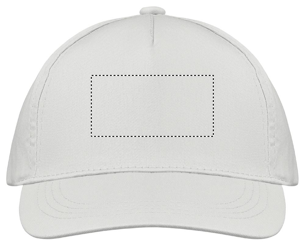 BUZZ FIVE PANEL CAP front wh