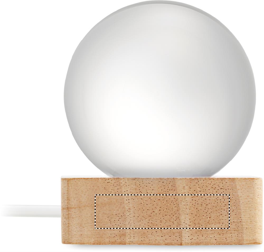 Palla di vetro a LED side 3 40