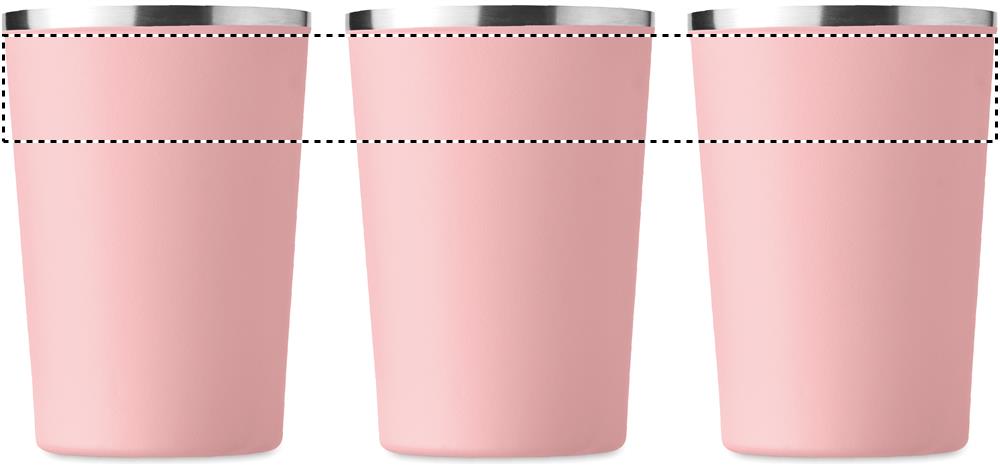 Double wall tumbler 350 ml 360 laser 11