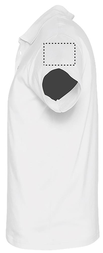 PRESCOTT MEN POLO SHIRT 170 arm left wh