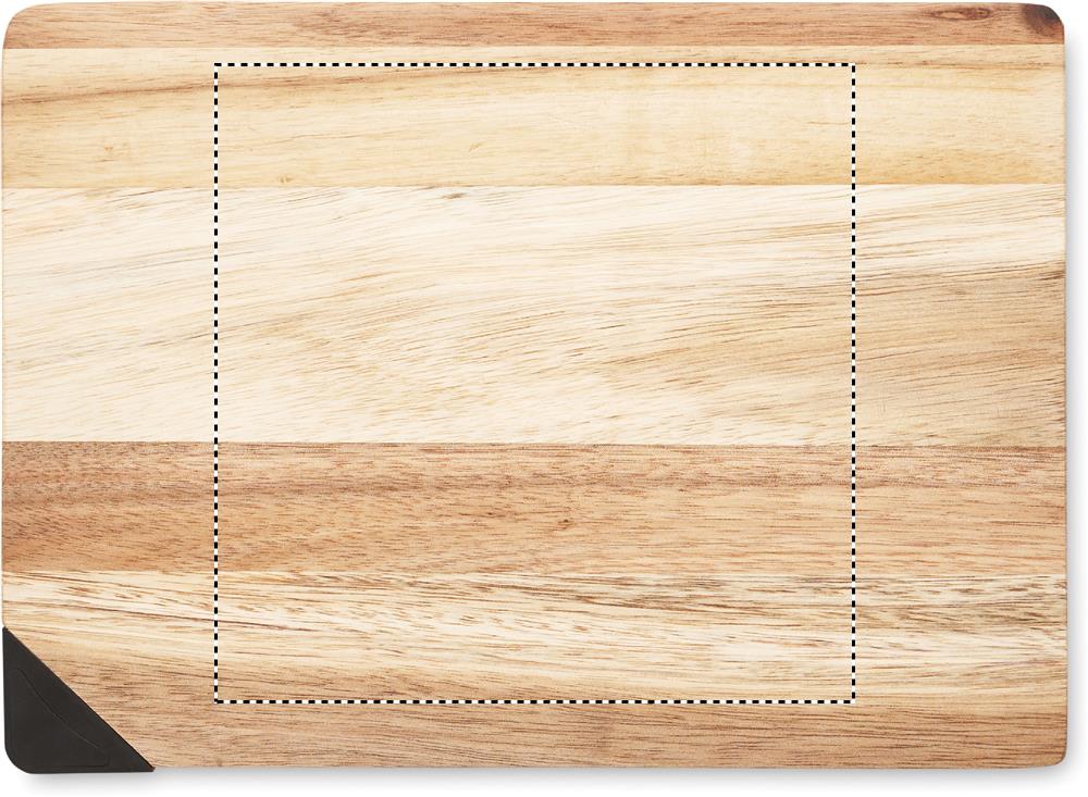 Acacia wood cutting board side 2 40