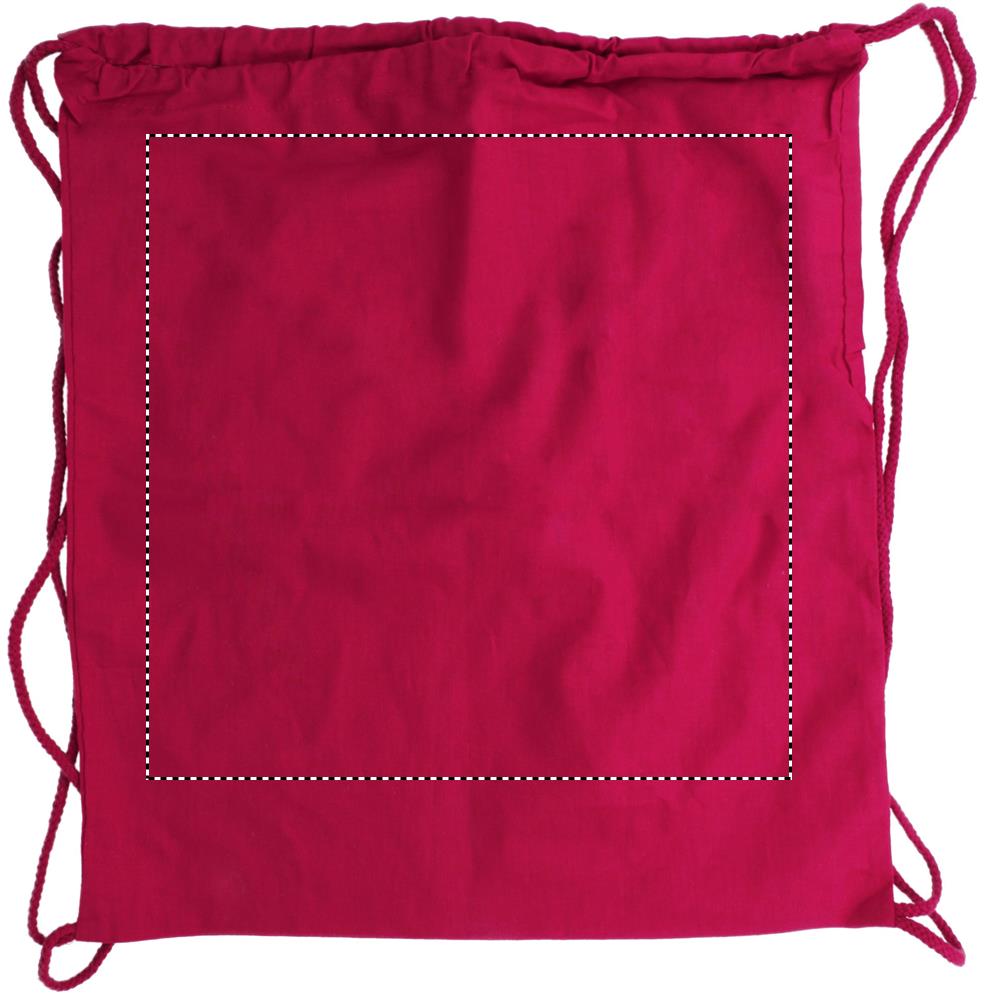 100gr/m² cotton drawstring bag back 38