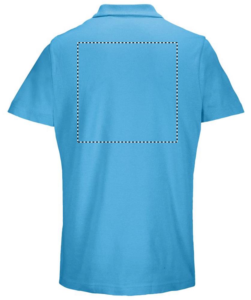 PULSE UNISEX POLO back aq