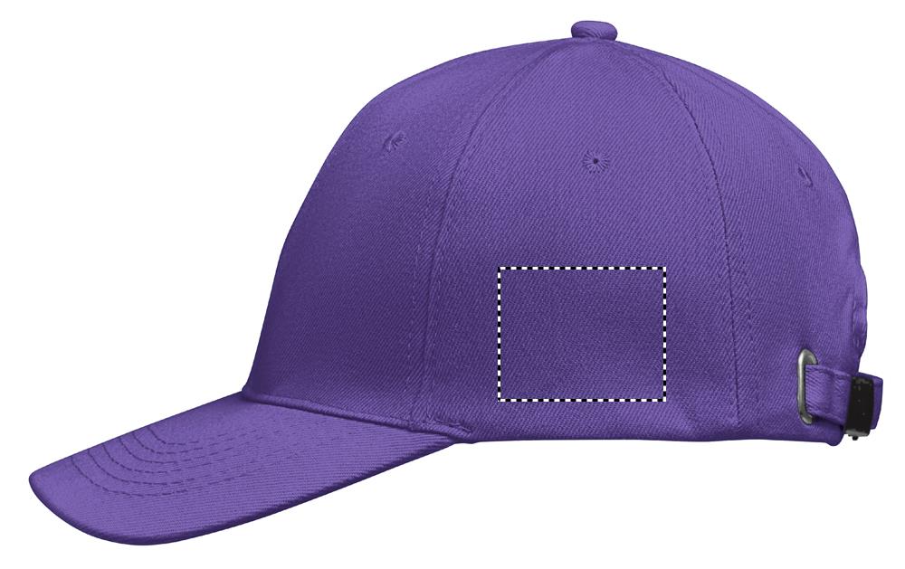BUFFALO SIX PANEL CAP left side da