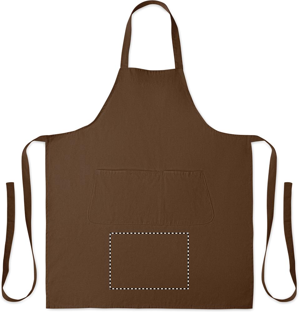 Grembiule in cotone biologico 2 below pocket e 41