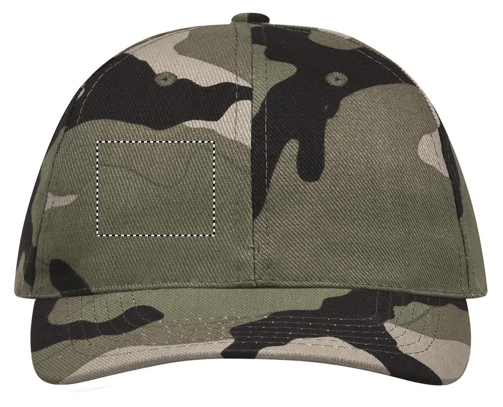 BUFFALO SIX PANEL CAP front ca