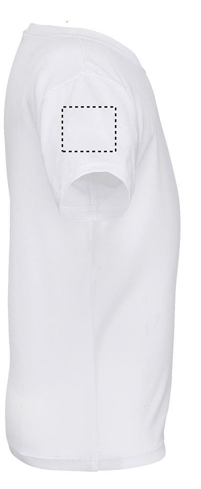 SPRINT KIDS SPORTS T-SHIRT arm right wh
