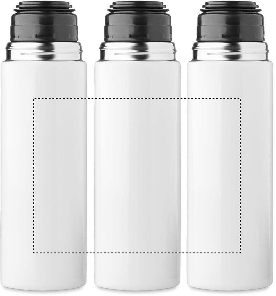 Double wall bottle 420 ml roundscreen 06